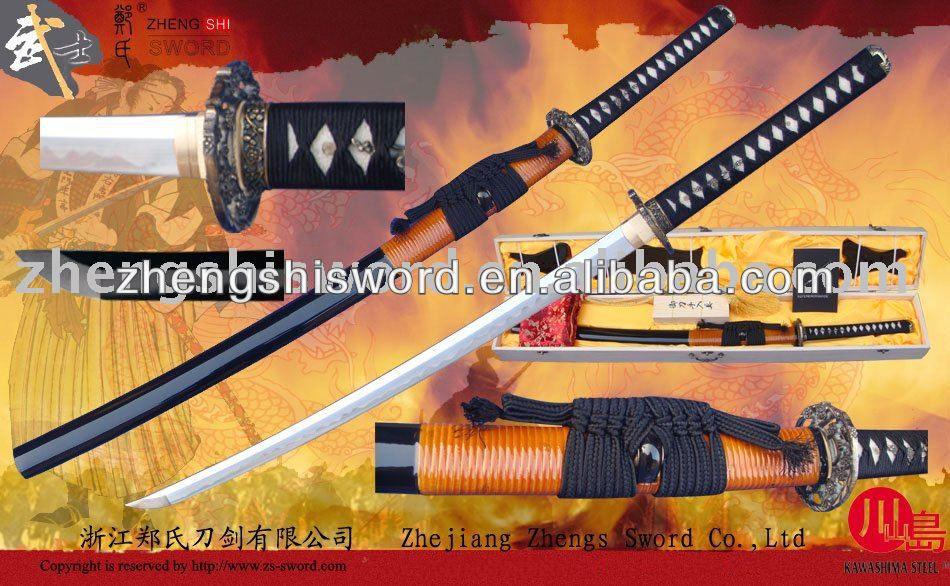 Handmade Quality Clay-Tempered Samurai Sword With Specail Hamon